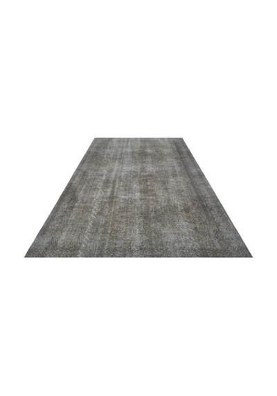 El Dokuması Vintage Yün-pamuk Gri Halı 29002 205 X 320 Cm