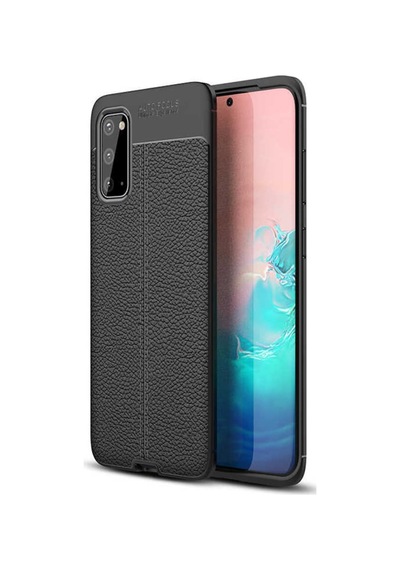 Samsung Uyumlu Galaxy S20 Kılıf Zore Niss Silikon Kapak-Siyah