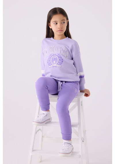 U.S. Polo Assn. U.s. Polo Assn Kız Çocuk Mor Eşofman Takımı Mor