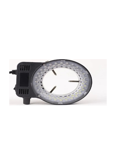 Td-56 Mikroskop Led Işık 56 Ledli Ayarlanabilir Halka Aydınlatma - Stereo Ve Dijital Mikroskop Lambası Siyah