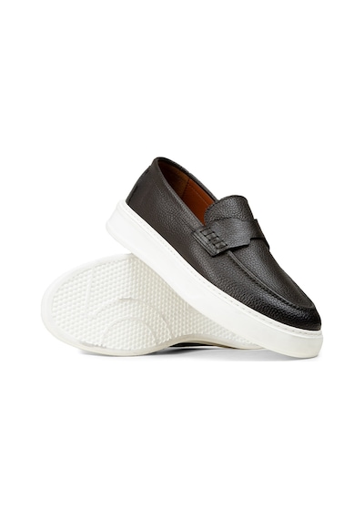 Deery Erkek Hakiki Deri Haki Loafer Ayakkabı - 02043mhakp01 Haki