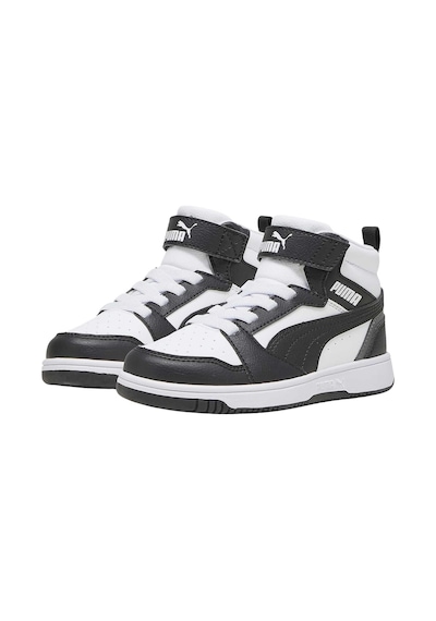 Puma Puma Rebound V6 Mid Ac+ Ps Unisex Çocuk Siyah Günlük Ayakkabı 8602 Siyah