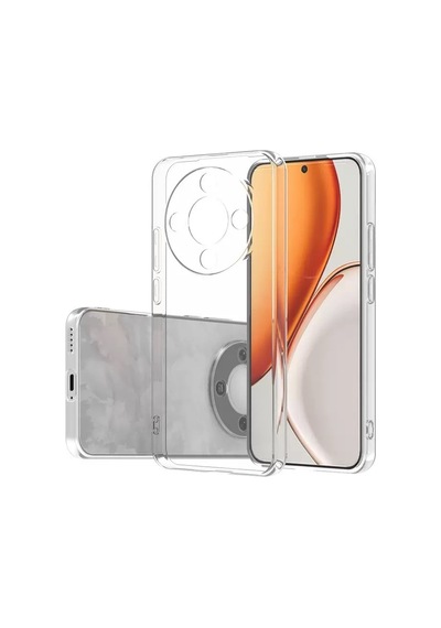 Honor Magic 8 Lite 5g Kılıf İnce Ve Esnek Şeffaf Süper Silikon