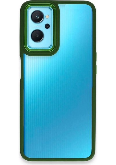 Mey İthalat Realme 9ı 4g Kılıf Dora Kapak - Haki Yeşil
