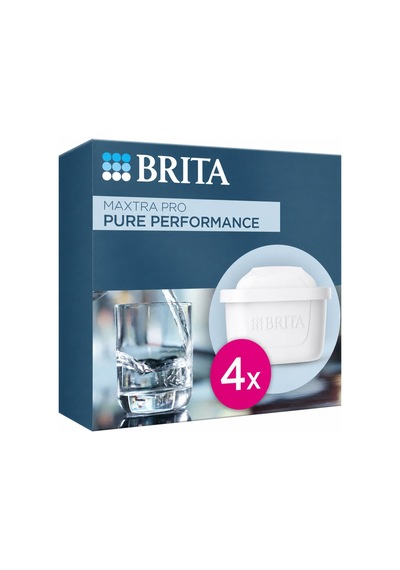 Brita Maxtra Pro Pure Performance Filtre 4'lü - 2 Adet Tarı beyaz