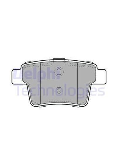DELPHI LP1957 Fren Balatası Arka Mondeo III 12- / X-Type 01-