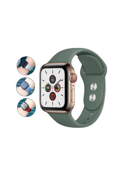 Apple Uyumlu  Watch Ekran Koruyucu 5 6 Se 38 40 41 42 44 45 MM Kasalı Ful