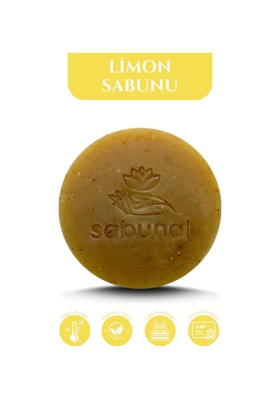 Sabunal Limon Sabunu 2 Adet - C Vitaminli Sebum Dengeleyici Cilt Sabunu