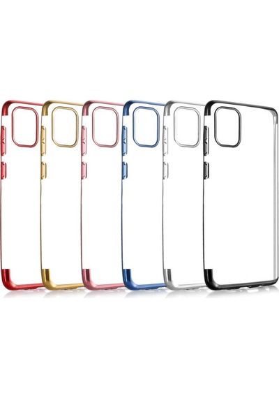 Xiaomi Mi 10 Lite Kılıf Zore Dört Köşeli Lazer Silikon Kılıf