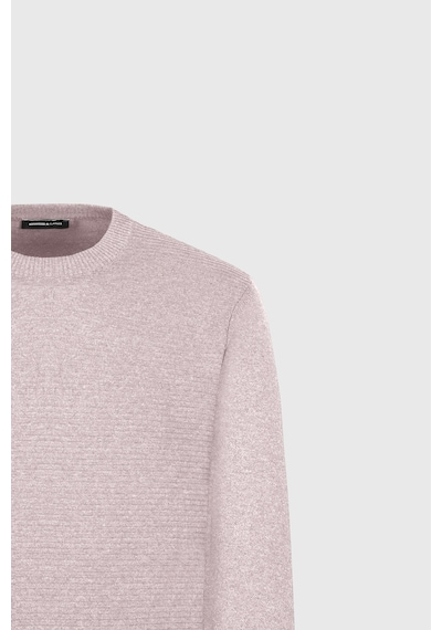 AC&Co / Altınyıldız Classics Erkek Bej Melanj Pamuklu Standart Fit Normal Kesim Bisiklet Yaka Jakarlı Triko Kazak Bej Melanj AC&Co / Altınyıldız Classics Erkek Bej Melanj Pamuklu Standart Fit Normal Kesim Bisiklet Yaka Jakarlı Triko Kazak Bej Melanj