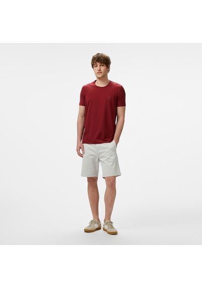 Nautica Erkek Kırmızı Regular Fit T-shirt 026 V55009t Kırmızı