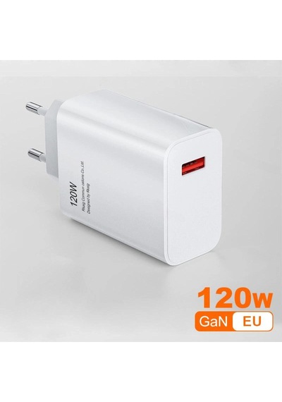 120 Watt Turbo Hızlı Şarz Aleti Adaptör Ve Kablo Seti Type-c Vivo V29 Lite 5g Uyumlu