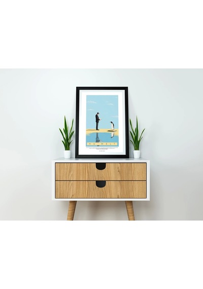 Hu-melt Serisi No:6 Art Print