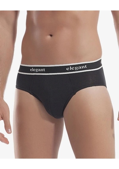 Elegant 1951 Erkek Modal Slip Külot Beyaz