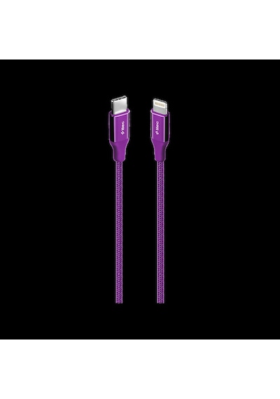 Ttec 2dk41mr Alumicable Usb-c - Lightning Hızlı Şarj Kablosu 150cm Mor