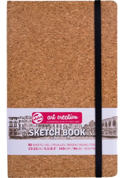 Talens Art Creation Cork Sketch Book Eskiz Defteri 140 Gr 13x21 Cm 80 Yaprak 9314052m