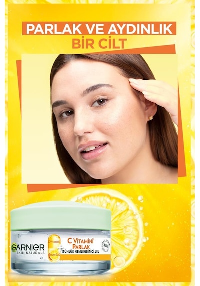 Garnier C Vitamini Parlak Günlük Nemlendirici Jel 50 ML