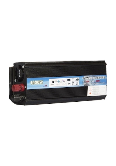 İnverter Dönüştürücü Usb'Li 1000W-12-220V / Icca91
