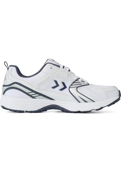 Hummel Dar Kalıp Beyaz-Lacivert Fileli Hafif Unisex Yürüyüş ve Spor Ayakkabı 900911 Hml Performance 930
