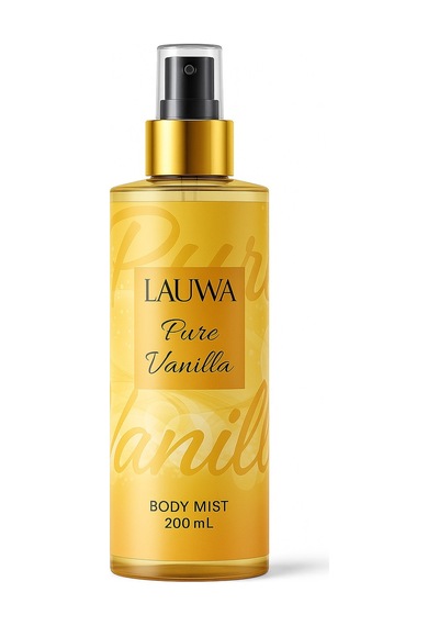 Lauwa Pure Kalıcı Parfüm Etkili Body Mist Vanilyalı Vücut Spreyi 200 ML