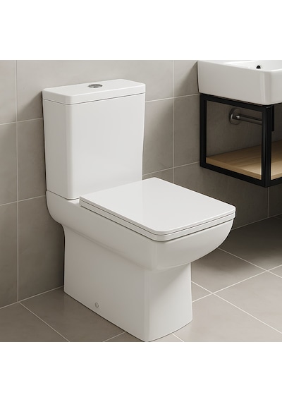 Newarc Power Duvara Sıfır Klozet Takımı