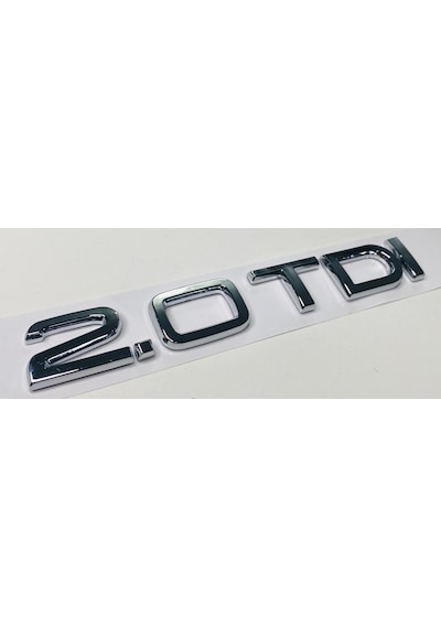 Audi A3 2005 - 2017 2.0 Tdi Arka Bagaj Yazısı Krom Set