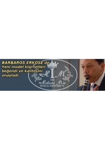 Helena Mia Hmk265a La Klarnet A Profesyonel - Tekli Enstrüman Türk Müziği İçin İdeal Ebonit Gövde Yapısı