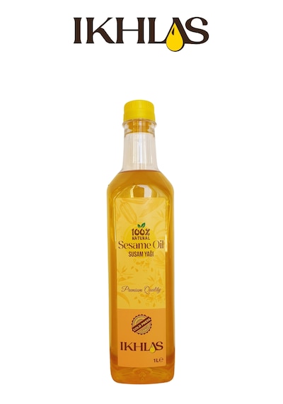 Ikhlas Soğuk Sıkım Susam Yağı 3 x 1 L