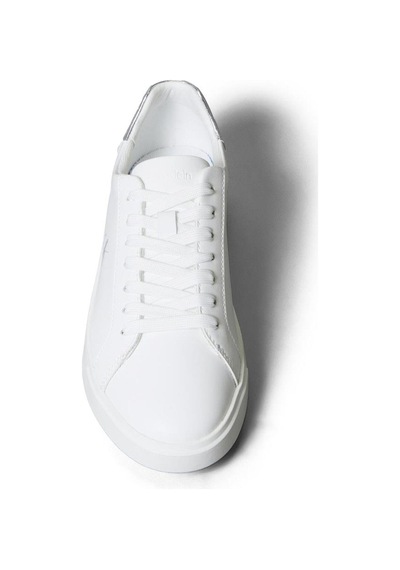 Calvin Klein Low Pro Cups Laceup Lth Met-12092 Beyaz