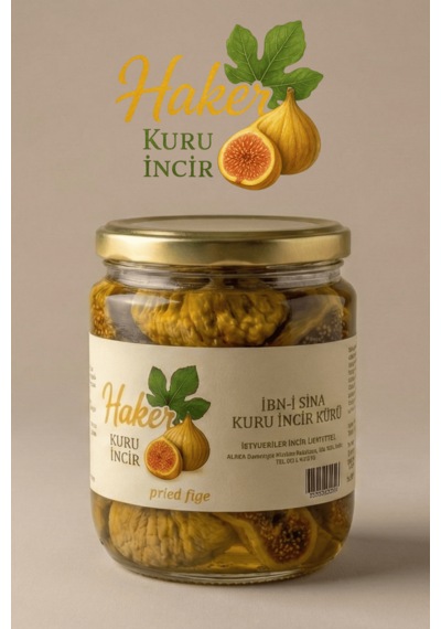 İbn-i Sina Kuru İncir Kürü - Saf Zeytinyağlı Doğal İncir Kürü - 500 Gr - Geleneksel