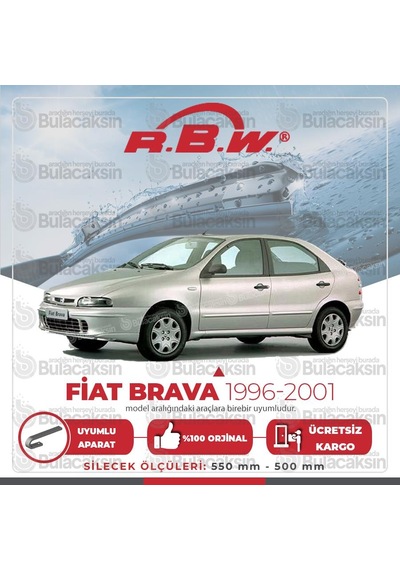 Fiat Brava Muz Silecek Takımı (1996-2001) RBW