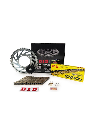 Zincir Dişli Seti Cf Moto Nk 650cc Zincir: Dıd-520vx3 Gold-118 Ön Dişli : Sunstar 14t Arka Dişli: Jt 46t 2022-2023 93437753
