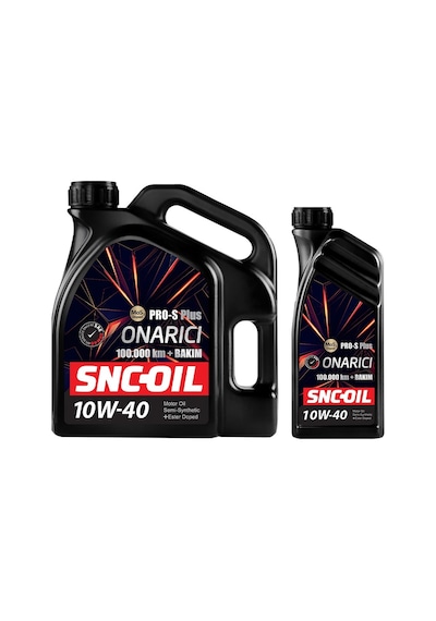 Snc Oil Icon Group 100.000 KM + Bakım Pro-S Plus Onarıcı 10W-40 Motor Yağı 4+1L