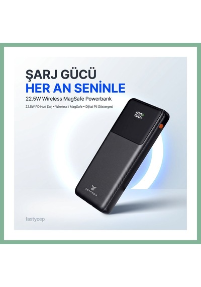 Bşkvirgo 3015 Pd 22.5w 10.000mah Hızlı Şarj Lcd Ekran Powerbank Bsk2026 Çok Renkli