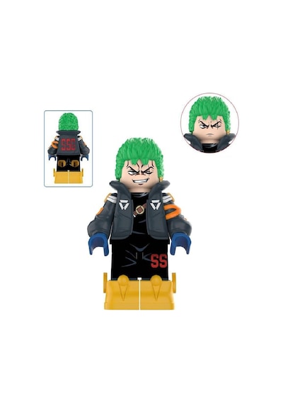 Op Anime Mini Figür Roronoa Zoro Ninja M-188