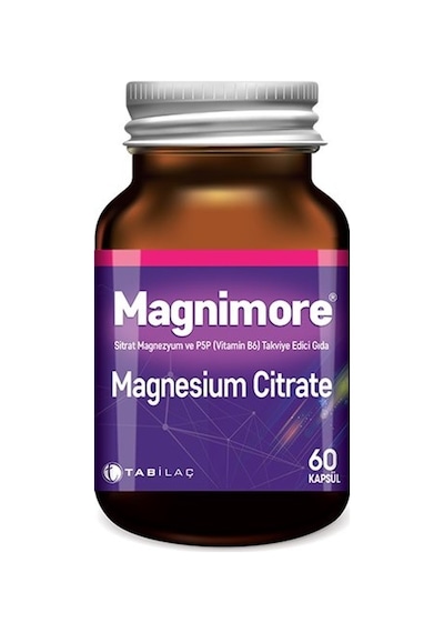 Magnimore Magnezyum Sitrat 60 Kapsül
