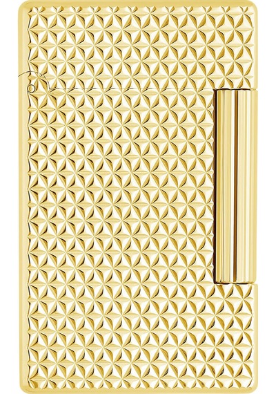 S.t. Dupont Initial Diamond Head Altın Rengi Çakmak 20821 Altın