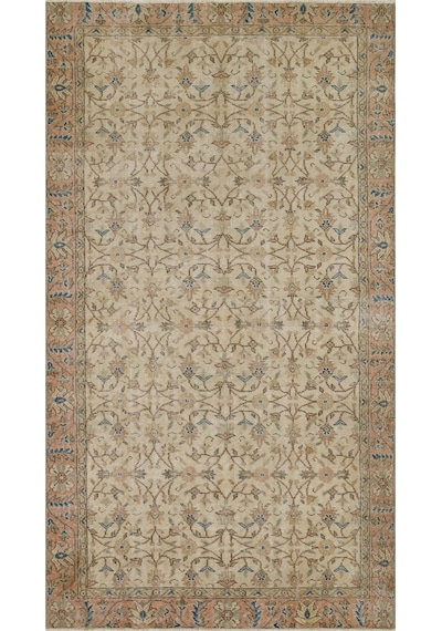Bohem Vintage El Yapımı Yün Halı - 152x267 Cm 9940