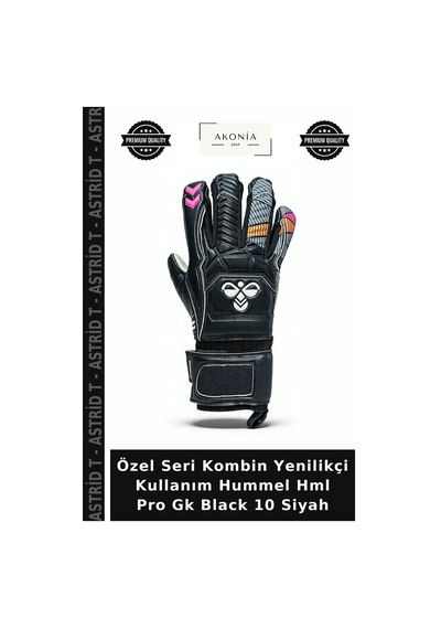 Astrid T Özel Seri Kombin Yenilikçi Kullanım Hummel Hml Pro Gk Black 10 Siyah Standart