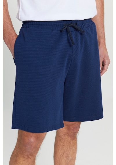 AC&Co / Altınyıldız Classics Erkek Lacı Pamuklu Standart Fit Normal Kesim Beli Bağlamalı Yan Cepli Örme Şort Lacı Lacivert AC&Co / Altınyıldız Classics Erkek Lacı Pamuklu Standart Fit Normal Kesim Beli Bağlamalı Yan Cepli Örme Şort Lacı Lacivert