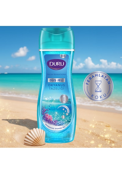 Duru Fresh Sensations Okyanus Ferahlığı Duş Jeli 6 x 450 ML