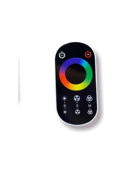 24 Amper Siyah Rgb Şerit Led Kumanda Adaptör Ct-9116