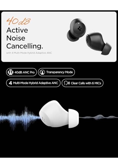 Audio Tws P10 Bluetooth Kablosuz Kulaklık - Anc Pro Aktif Gürültü Engelleme + Enc 6 Mikrofon - 10mm Sürücü - 30 S Genel