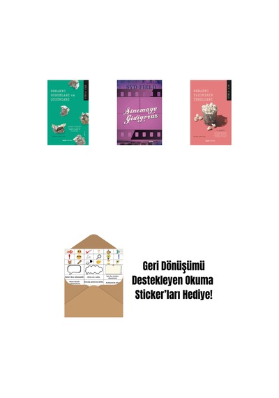 Senaryo Sorunları Ve Çözümleri + Sinemaya Gidiyoruz + Senaryo Yazımının Temelleri + Okuma Sticker'ları