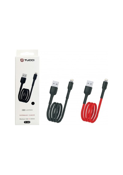 PLATOON TC-140 1.8 AMPER USB-Apple Uyumlu iOS Şarj Kablosu 1 Metre