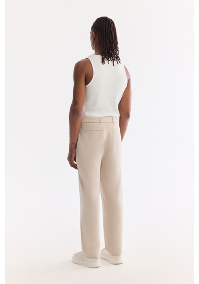 Avva Erkek Bej Klasik Bel Nefes Alan Modal Karışımlı Soft Touch Baggy Fit Pantolon A61y3033 Avva Erkek Bej Klasik Bel Nefes Alan Modal Karışımlı Soft Touch Baggy Fit Pantolon A61y3033