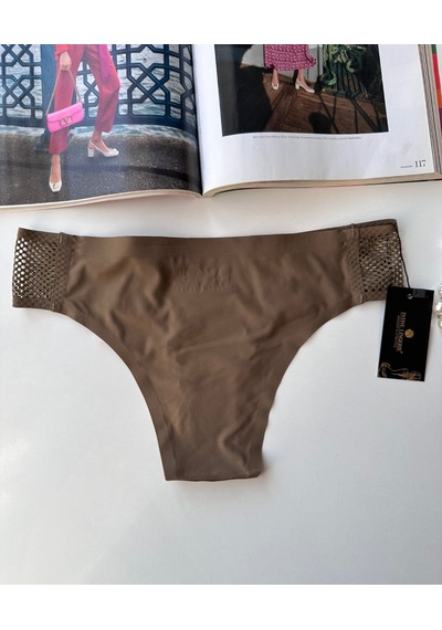 Orijinal Lazer Kesim Üstün Kalite Spandex Invisible Dikişsiz Dant Haki Yeşil