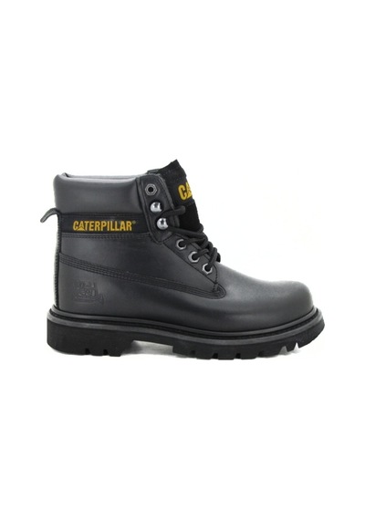 Caterpillar Colorado Black Siyah Deri Kadın Bot Siyah