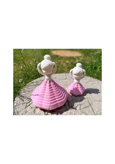 Süpriz Renk Küçük Boy Miss Dahlia Balerin Kız Fidget Oyuncak- 1 Adet -renk Değişebilir