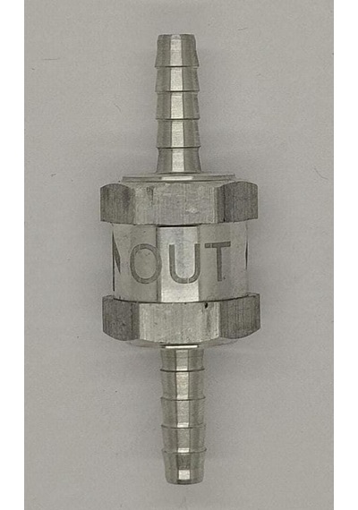 6 Mm Alüminyum Yakıt Çekvalfi - 2 Adet Kelepçe